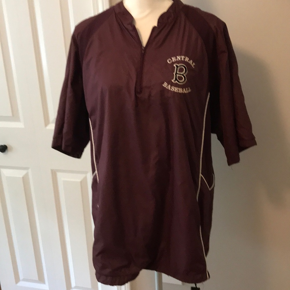 Men’s short sleeve baseball jacket